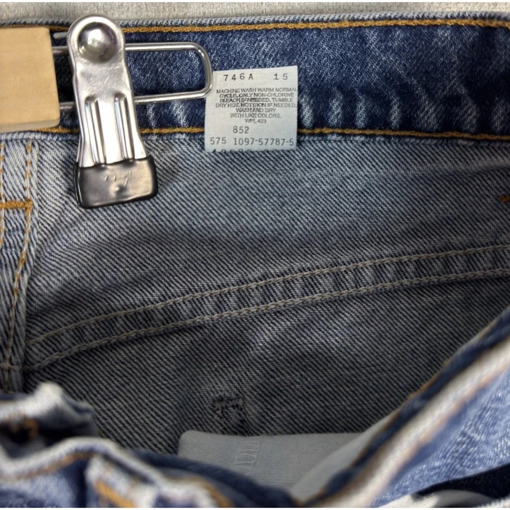 Vintage 90s Levis 505 Orange Tab Jeans Mens 34x30 (Fits 33x26.5) USA Made Faded - Picture 10 of 16